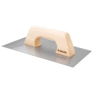Llana trapezoidal con mango de madera para trabajos de acabado / 5862