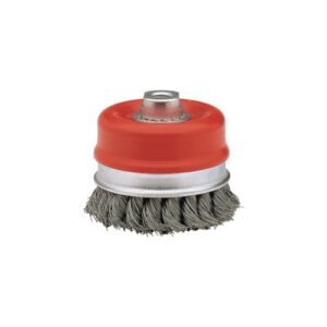 Cepillo de taza, alambre de acero templado y trenzado / 50813