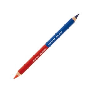 Kit de 3 lápices duo azul-rojo especial para trabajos de marcaje en plásticos / 50245