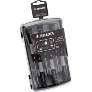 Juego destornilladores precisión de 6 piezas para apretar y soltar tornillos / 6250J