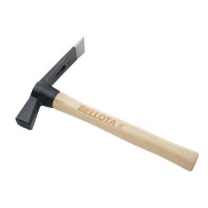 Piqueta o Alcotana pala-martillo con mango de madera para picado de paredes / 5931