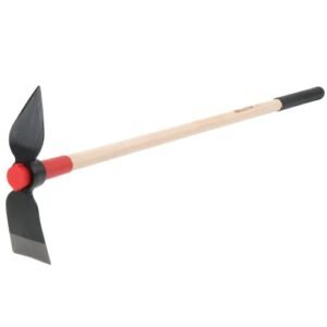 Azadilla forjada con sistema antigiro, cabeza de doble uso, azada pico y horquilla con mango de madera certificada / HOE230AW