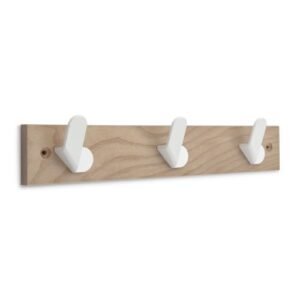 Mod.3723 Colgador fresno NORDIK 3 ganchos