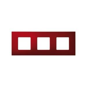 Funda intercambiable para marco 3 elementos rojo artic Simon 27 Play