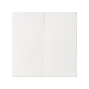 Tecla doble para mecanismos de mando blanco mate Simon 82 Concept