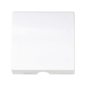 Tapa para salida cables-mecanismos de tirador blanco mate Simon 82 Concept
