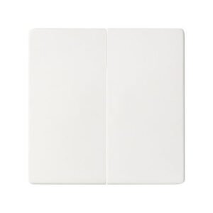 Conjunto semi-montado de 2 interruptores 10 AX 250~ con sistema de embornamiento rápido blanco Simon 82 Concept