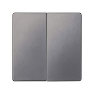 Tecla doble para mecanismos doble titanio Simon 82 Concept