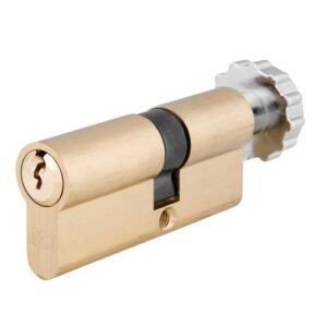 Cilindro de llave dentada con pomo y leva 15 mm