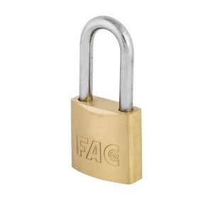 Candado FAC de arco largo. Opción con la misma clave.