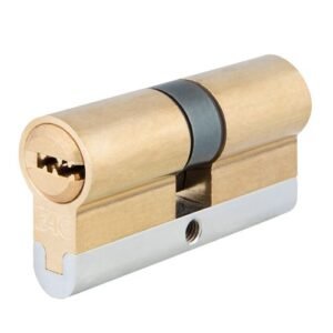 Cilindro RedKey anti-bumping con llave de puntos reversible de 6 claves