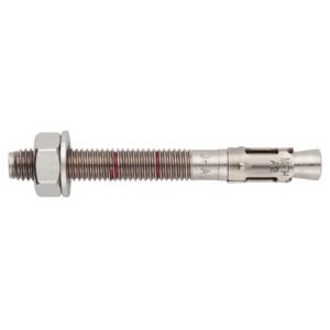MTH-A2 [CP] Anclaje macho para cargas altas en hormigón no fisurado. Homologado ETE Opt.7. Eje inoxidable A2. Clip inoxidable A2