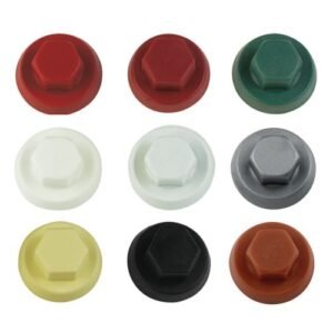 ATAP [CP] Tapón de nylon de colores para tornillos con cabeza hexagonal