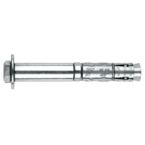 ZA-PR [CP] Anclaje de zamak para cargas medias-altas en materiales macizos o huecos. Tornillo largo + prolongador