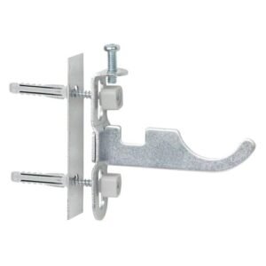 RA-FRE [CP] Soportes para radiadores de aluminio. Soporte ferroli recto. 2 PCS x KIT