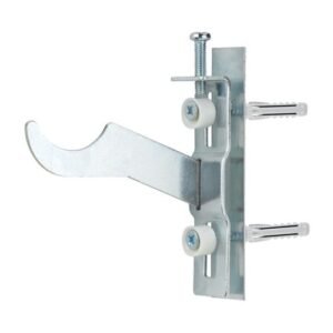 RA-FIN [CP] Soportes para radiadores de aluminio. Soporte ferroli inclinado. 2 PCS x KIT