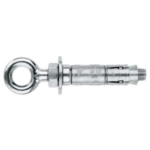 ZA-AF [CP] Anclaje de zamak para cargas medias-altas en materiales macizos o huecos. Argolla forjada