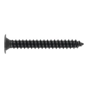 CP-N [CP] Tornillo rosca chapa con cabeza extraplana. Zincado negro. Huella PH
