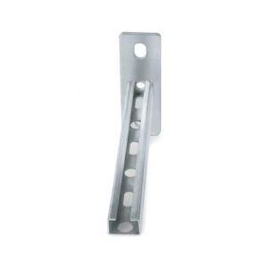 SP-Z [CP] Soportes para cargas ligeras tipo "C". Soporte perforado zincado