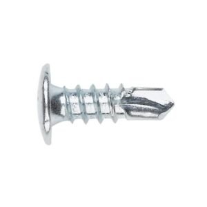 RS [CP] Tornillo punta broca, cabeza remache y huella PH. Zincado