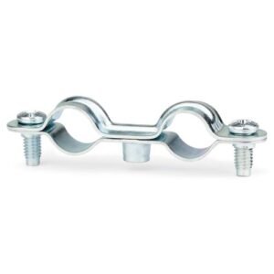 AB-D6 Z [CP] Abrazadera doble M6. Zincada