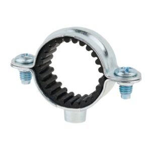 AB-7I Z [CP] Abrazadera isofónica M7. Zincada. Zincada