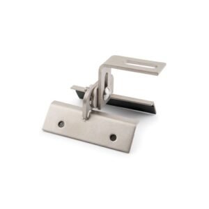 STR [CP] Accesorios regulables para la instalación de placas solares. Soporte regulable para perfil trapezoidal. Inoxidable A2