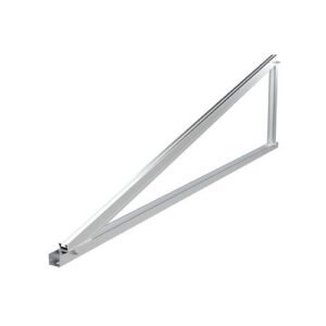 TPA-C [CP] Triángulos para instalación de placas solares. Triángulo cerrado de aluminio premontado. Válido para guías PSE-C y PSE-A