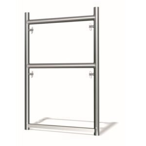 Pie Doble Final EU 700 galvanizado
