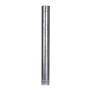 Tubo galvanizado agrafado 1000 mm diametro 100 mm
