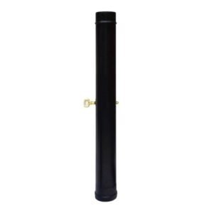 Tubo esmaltado soldado con llave 1000 mm diametro 150 mm