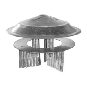 Sombrerete chino galvanizado diametro 175 mm