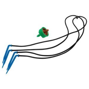 Kit STOPPER 8 l/h. (2 l/h por estaca) - Autocompensado - Antidrenante - Con estaca