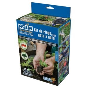 KIT DE RIEGO POR GOTEO 4 MM. 30 GOTEROS CON ESTACA + ACCESORIOS