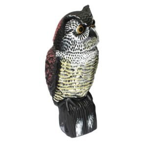 Buho espantapájaros con cabeza giratoria  (16 x 16 x 40 cm) (antiguo B2400) | B2501