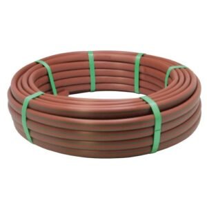 Tubería Ø 16 mm. de polietileno para riego por goteo color marrón - 25 m. | C4372