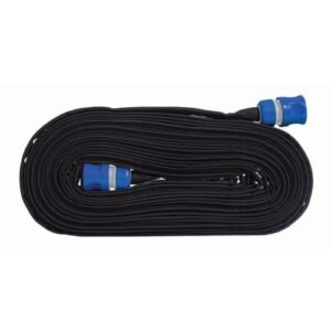 Manguera porosa con enlaces rápidos - P.V.C. + Polyester - 15 m. - Ø 15 mm.
