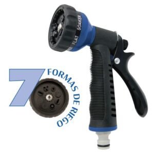 Set pistola 7 formas + conectadores 15 mm. - Gama "Bimateria"