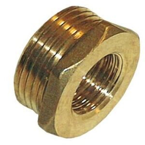 Reducción de latón RM 1/2” - RH 3/8" | C6161