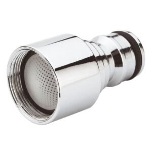 Adaptador Metálico Rosca métrica hembra 24/100