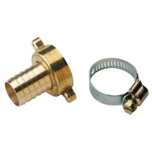Adaptador metálico espiga Rosca loca Hembra 3/4” x 19 mm.