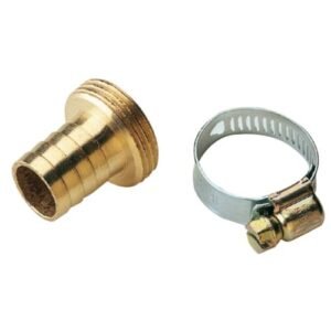Adaptador metálico espiga Rosca loca Macho 1” x 25 mm.