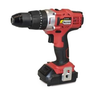 Taladro / Atornillador Percutor PROFESIONAL a batería, PBL 2182 PK