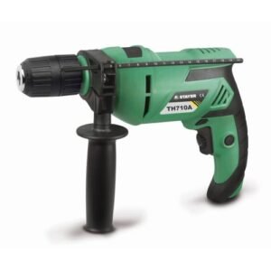 Taladro percutor de 710W con variador electrónico de velocidad TH 710 A