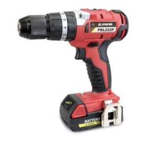 Taladro / Atornillador PROFESIONAL a batería, PBL 222/3 PK (IKF) 3 Baterías
