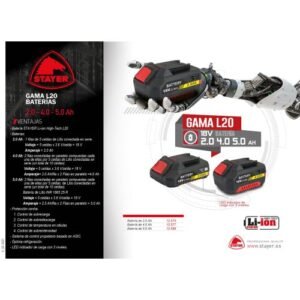 Amoladora angular a batería, AGR L2026