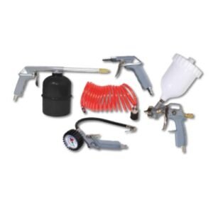 KIT ACCESORIOS COMPRESOR CEVIK PRO 5 PIEZAS CA-CK3300/B