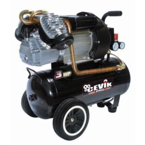 COMPRESOR CEVIK PRO 24 LITROS  3HP CABEZAL EN "V"  CA-PRO25VX