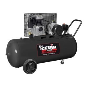 COMPRESOR CORREA CEVIK PRO 200 LITROS 3HP MONOFASICO 230V CA-PRO200-3MF