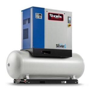 COMPRESOR TORNILLO CEVIK PRO 5.5HP 270 LITROS CON SECADOR CA-SILVERD5.5-3